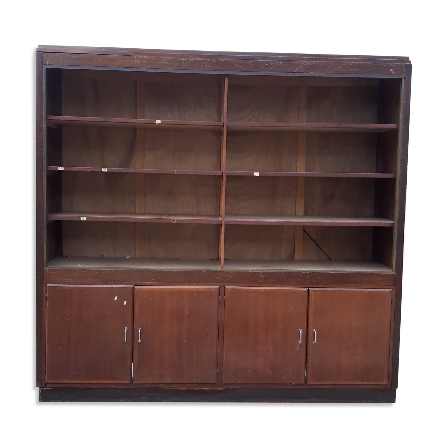 Store furniture from the 30s in mahogany and brass