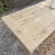 Large solid wood table 238cm
