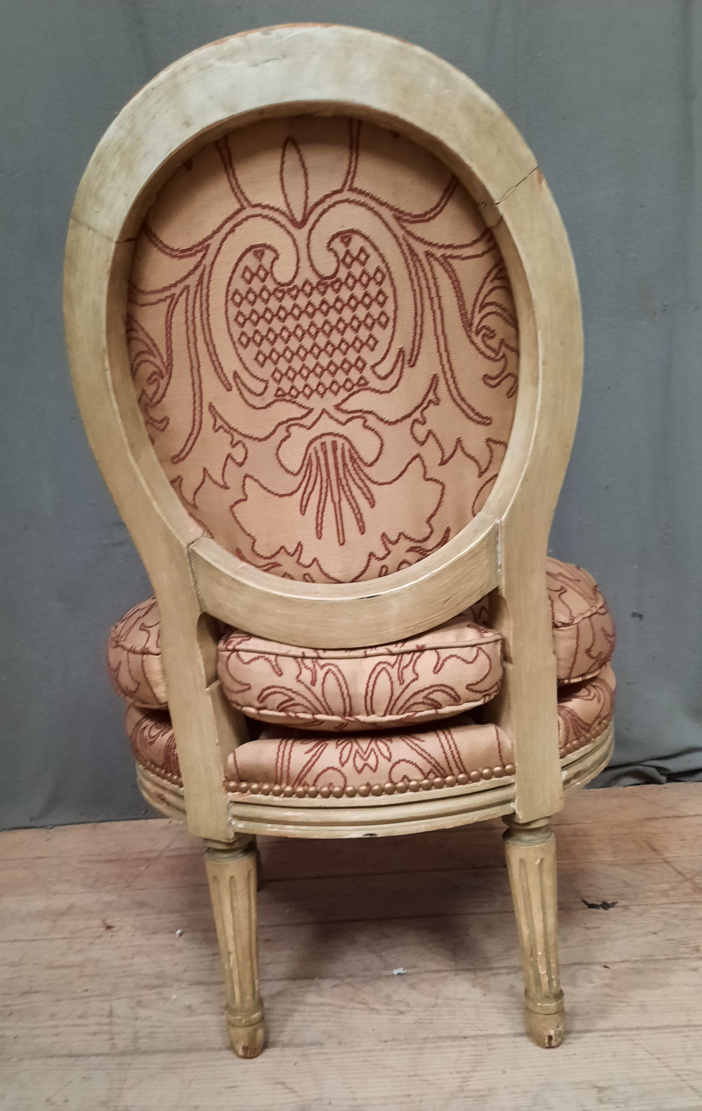 Louis XVI style low chair