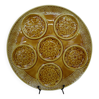 1970s Artichoke Barbotine Dish