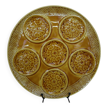 1970s Artichoke Barbotine Dish