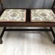 Vintage Antique Hall Bench 2-Person
