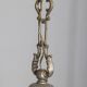 1960s vintage pendant lamp in decorated glass Italian design
