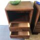 Pair of art deco bedside tables