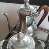 Coffee and tea tray service Les Étains du Manoir.