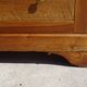Antique Louis Philippe chest of drawers in solid walnut.