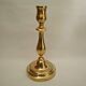 Candle holder torch copper brass gilded nineteenth century