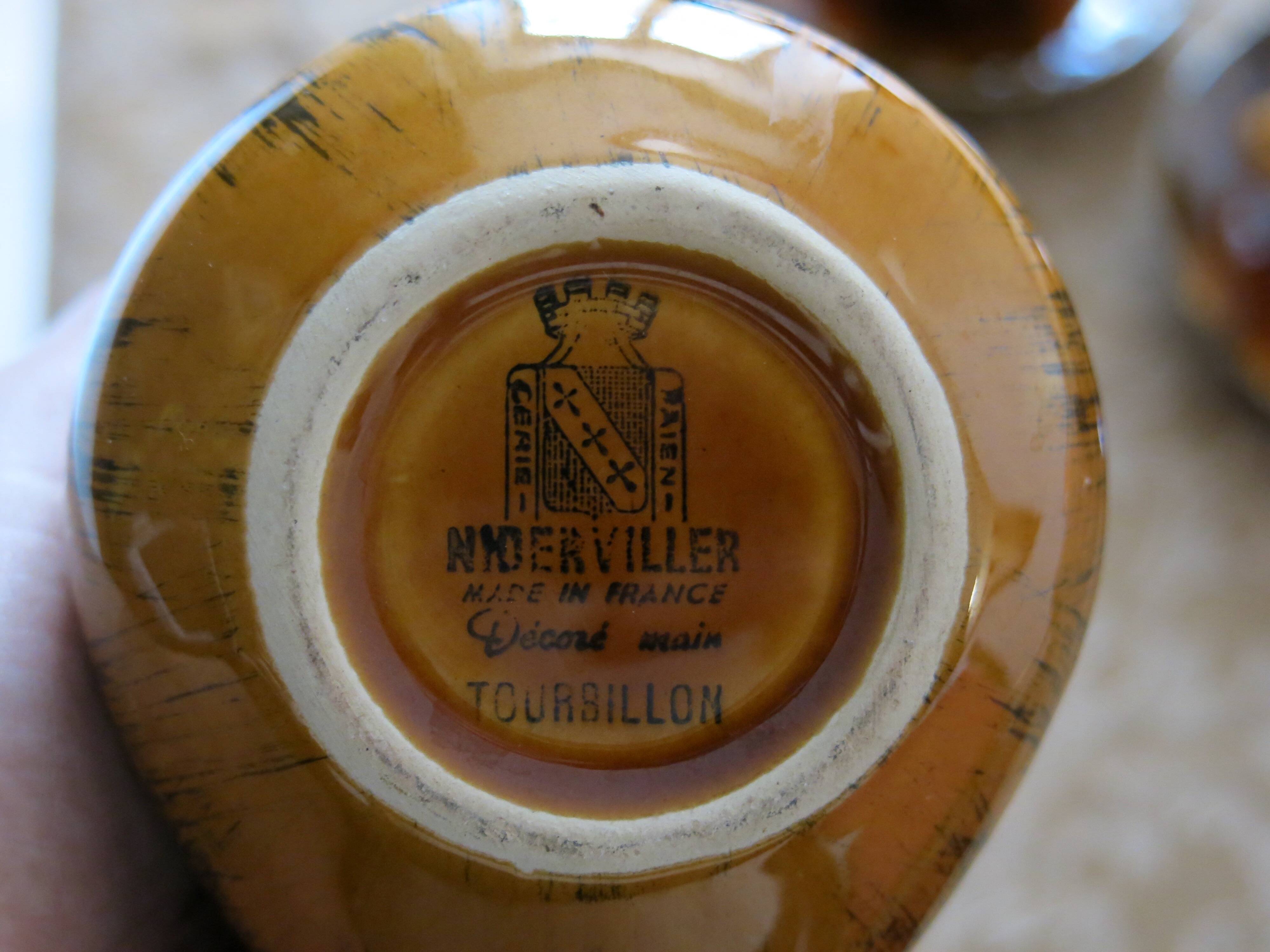 Coffee service from Nyderviller France in good condition