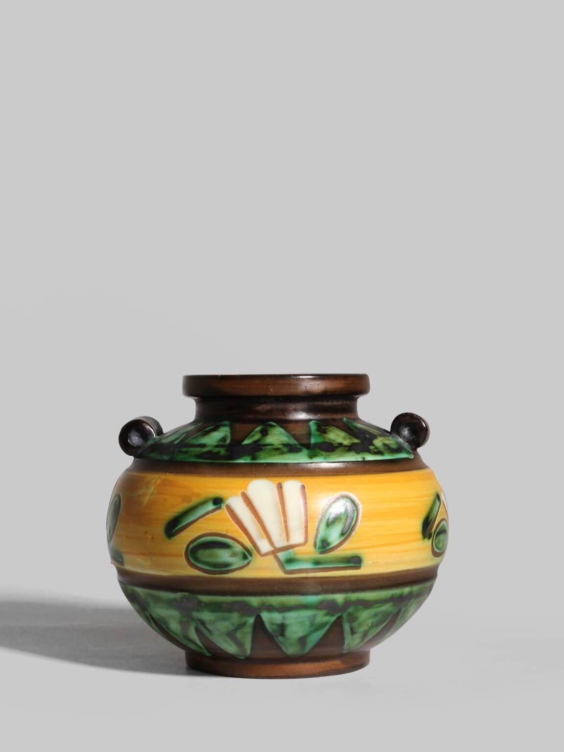 Harald Östergren Art Deco 2750 Vase, For Upsala-Ekeby, Sweden, 1930s