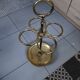 Vintage brass umbrella stand