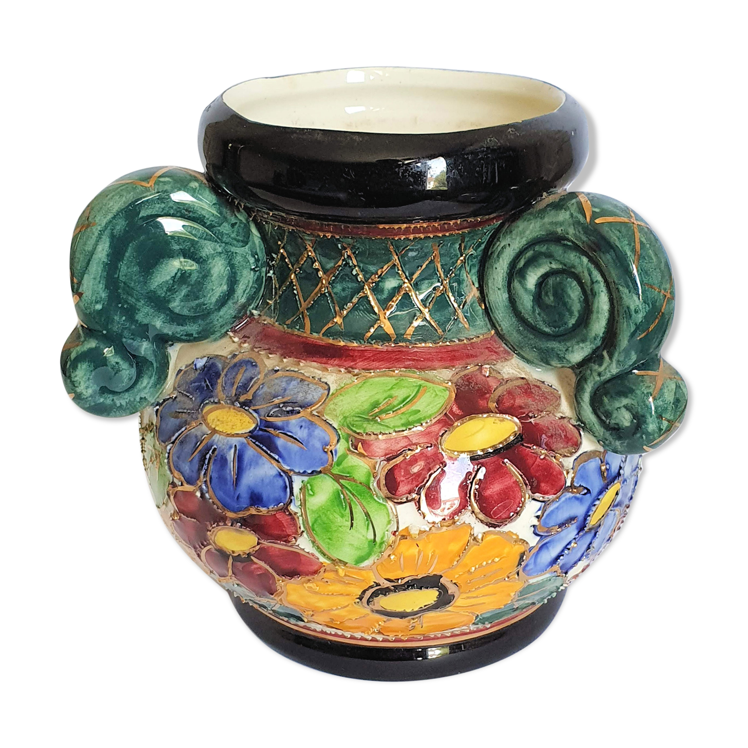 Ceramic vase by Vallauris