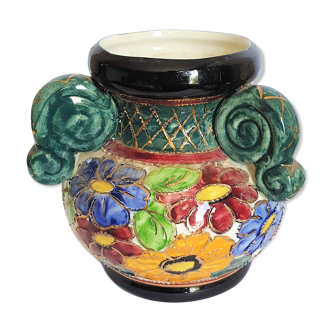 Ceramic vase by Vallauris