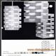 Pendant light "Oktav" by Esman & Jensen for Nordisk Solar Compagni. Denmark