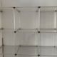 Vintage Plexiglas shelf, bookcase