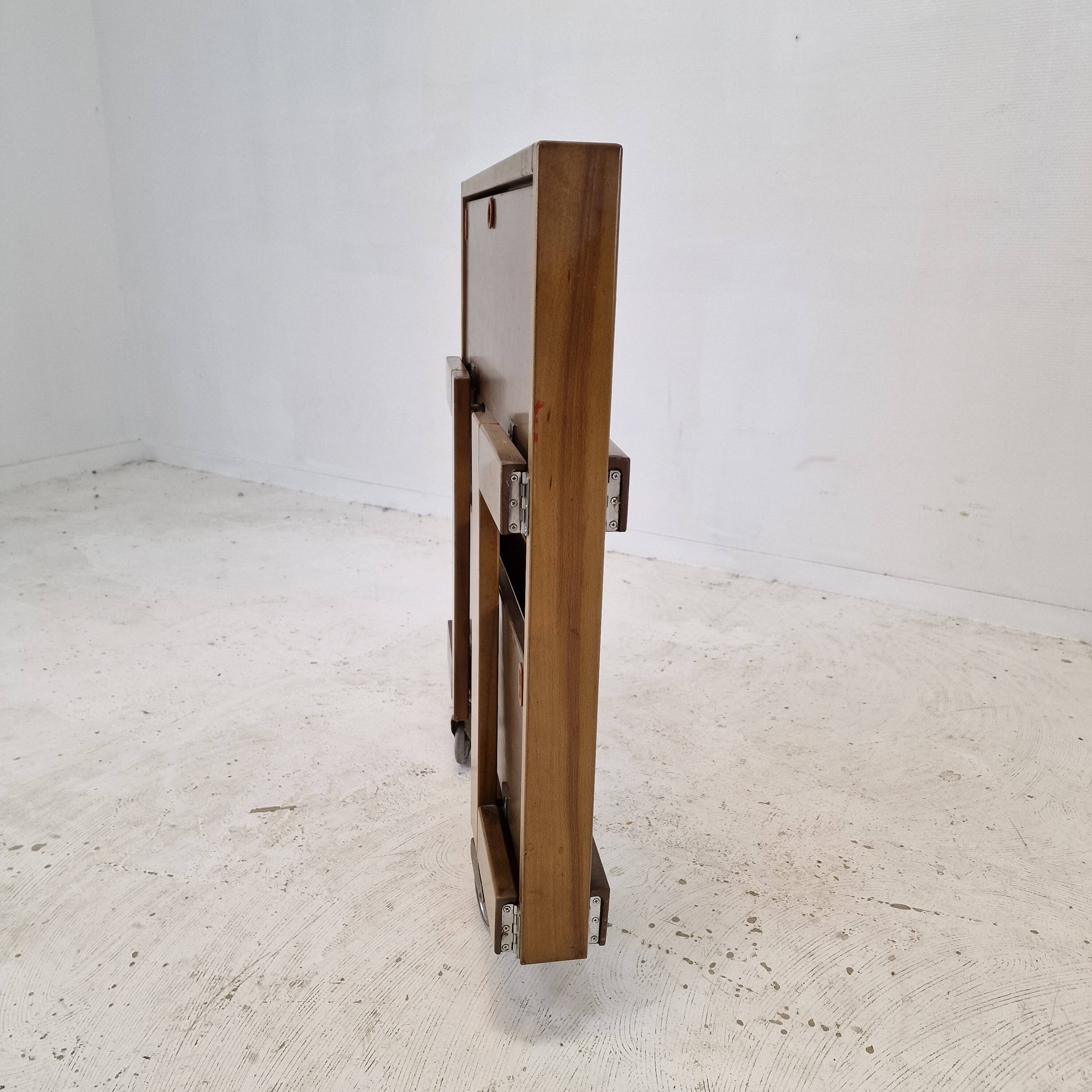 Italian Folding Trolley by Carrello Tobia for Ciatti Brevettato, 1960's