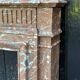 Napoleon III Louis XIV Style Fireplace In Red Rance Marble Circa 1880
