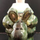 Ceramic shaped piece by Mária Sövegjártó