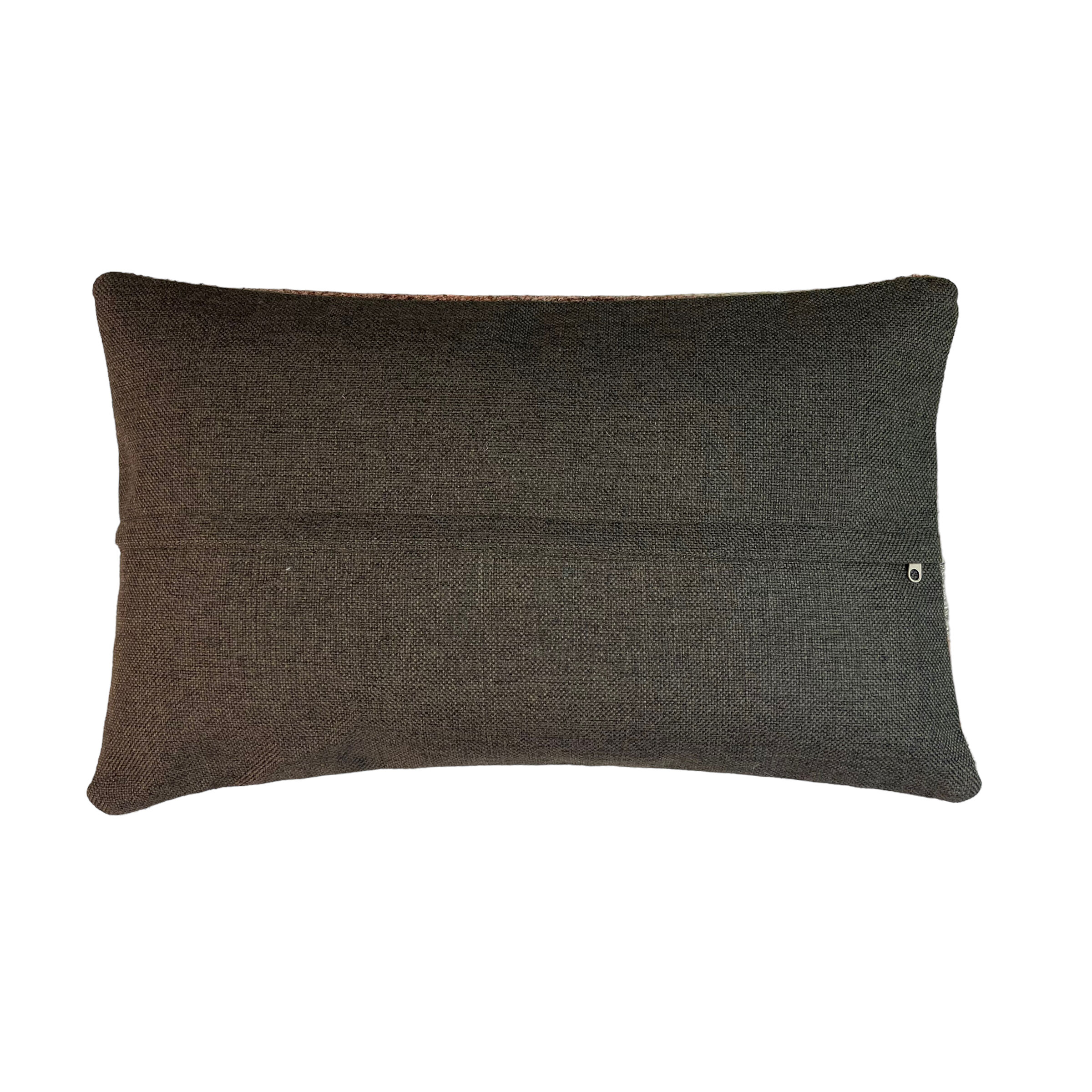 Vintage turkish kilim cushion cover, 30 x 50 cm