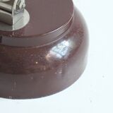 Metal Desk Lamp With Ring Light by Hala, the Netherlands 1950S