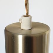 Lampe suspendue, design danois, années 1970, production : Danemark