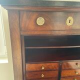 Empire mahogany veneer secretary