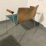 Paire de fauteuils empilables modèle « Handkerchief » Massimo et Lella Vignelli pour Knoll