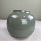 Celadon green vase