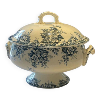 Soup tureen Marie Louise Terre de fer St Amand