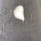 Embroidered linen sheet marked "JP"