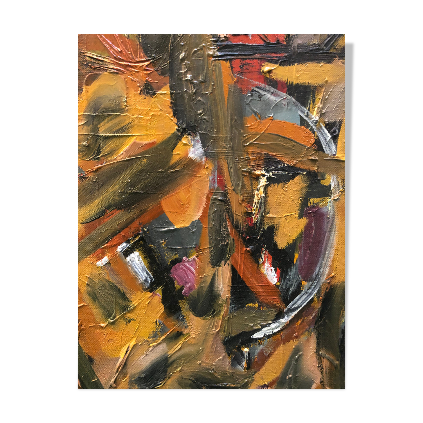 Abstract composition table XXth