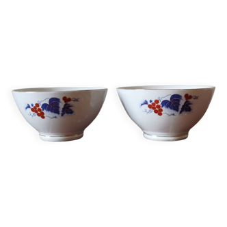 Deux bols en porcelaine chinoise, vintage