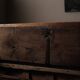 Carved solid wood bench-chest, 18th century