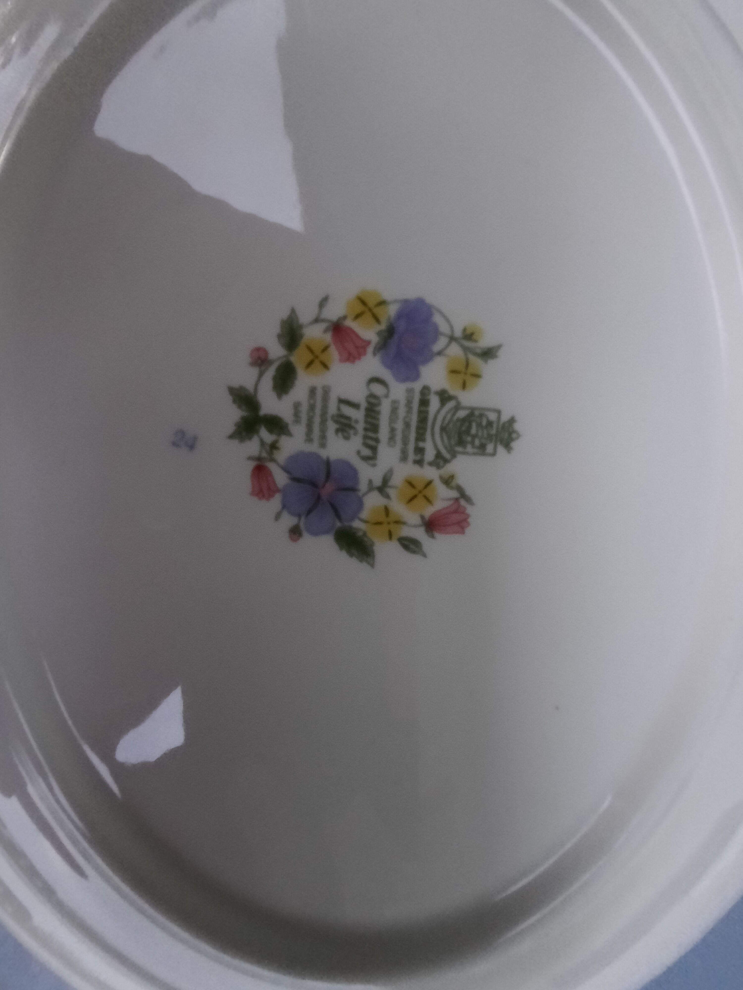 Dish faience