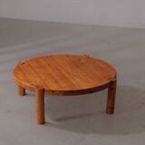 Solid pine coffee table circa 1980