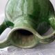 Old glazed terracotta pitcher