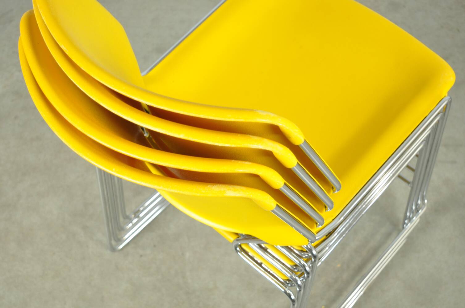 Chaises de salle à manger Matrix Krueger conçues par Thomas Tolleson, années 1970, États-Unis