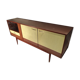 A large scandinavian style vintage wood formica deco 60/70s