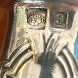 Christofle crossed ribbons 8 knives entremet dessert cheese very good condition