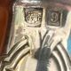 Christofle crossed ribbons 8 knives entremet dessert cheese very good condition