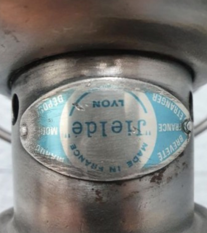 Jielde lamp five arms patina graphite