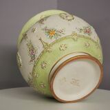 Hand-decorated G. Deruta vase, 1970s