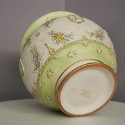 Hand-decorated G. Deruta vase, 1970s
