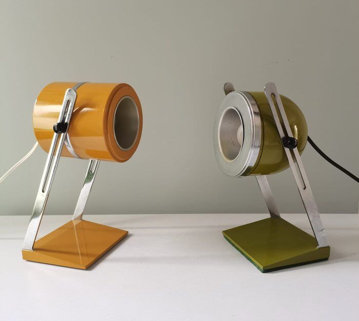 Pair of Italian desk lamps 70 years