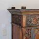 Large handcrafted Indonesian cabinet