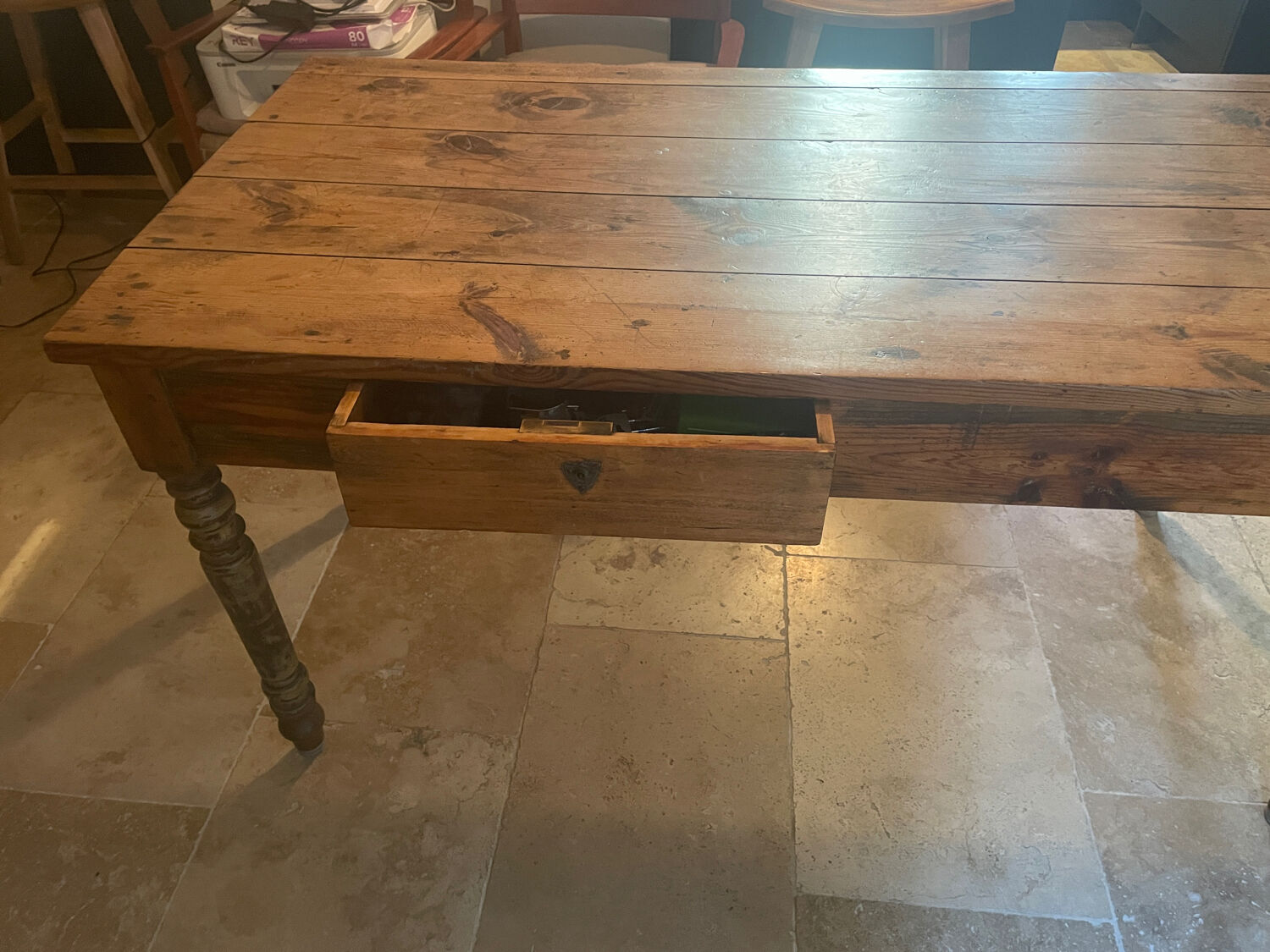Early 20th century farmhouse table