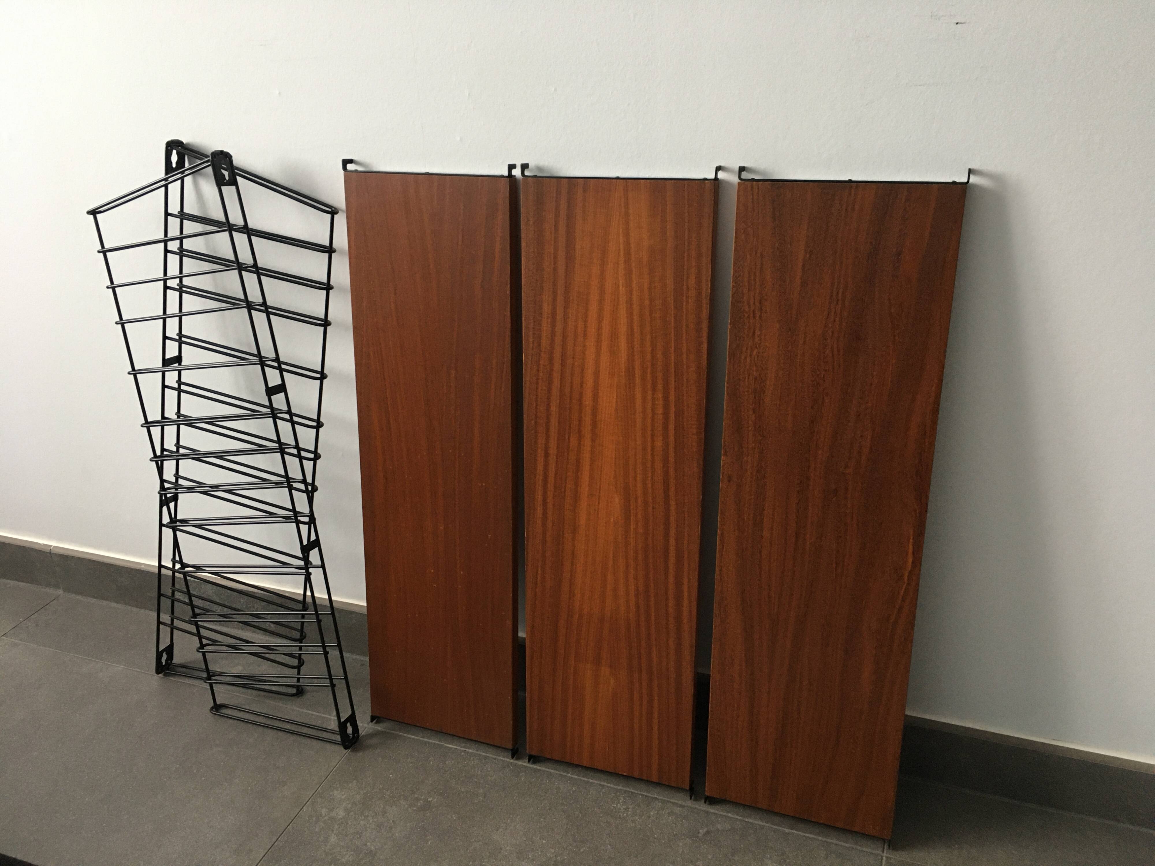 Tomado Holland teak wall shelf from the 60s