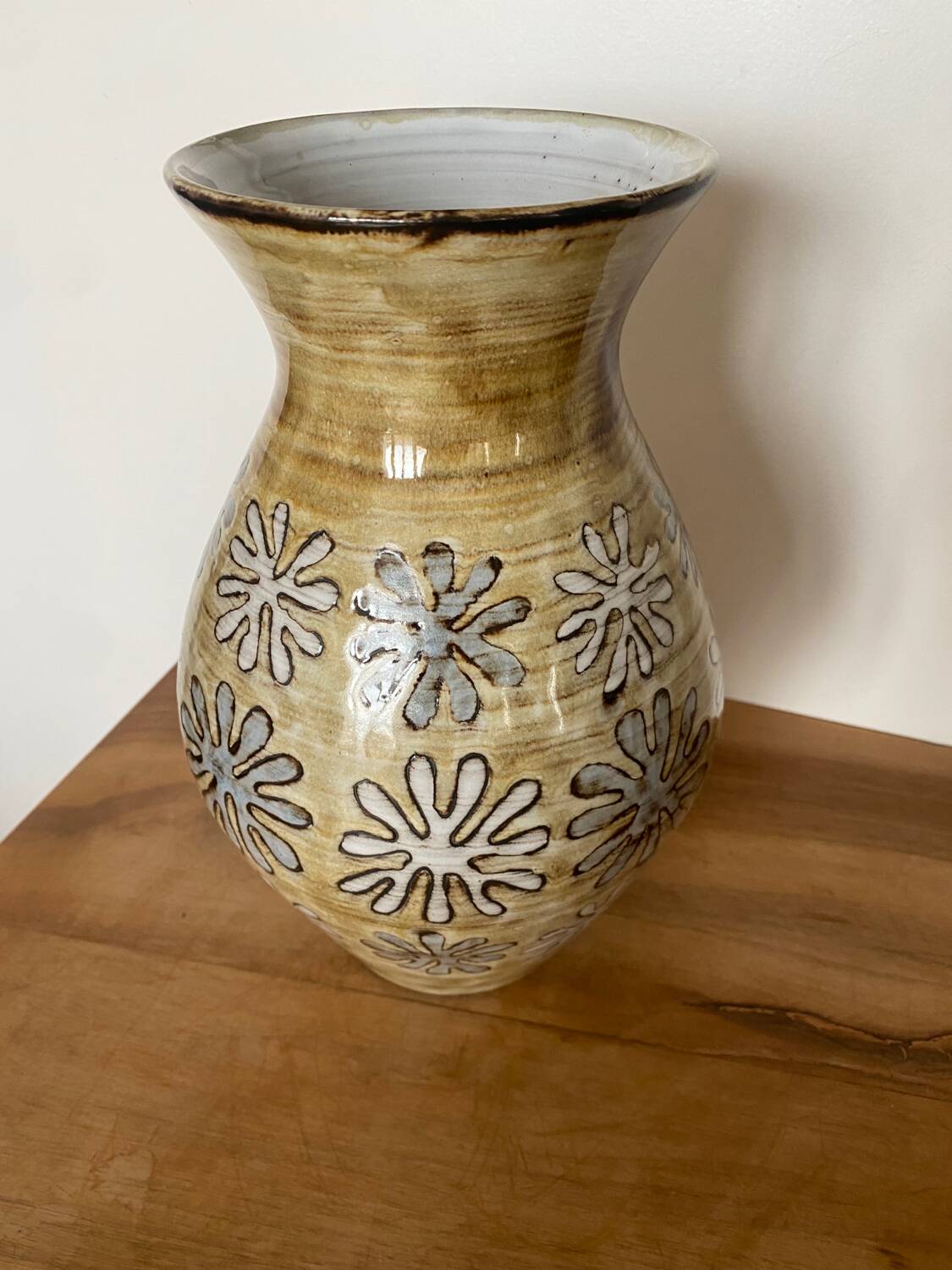 Vase Jean-Claude Malarmey céramique Vallauris | Selency