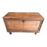 Light wood chest