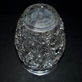 R. Lalique Art Deco vase Bagatelle bird sparrow unsigned 1939