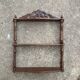Shelf Carved wood old mural